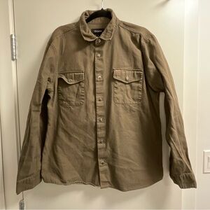 Brixton Canvass Long Sleeve Button Up